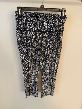lululemon athletica Black & White Speckled High-Rise Leggings